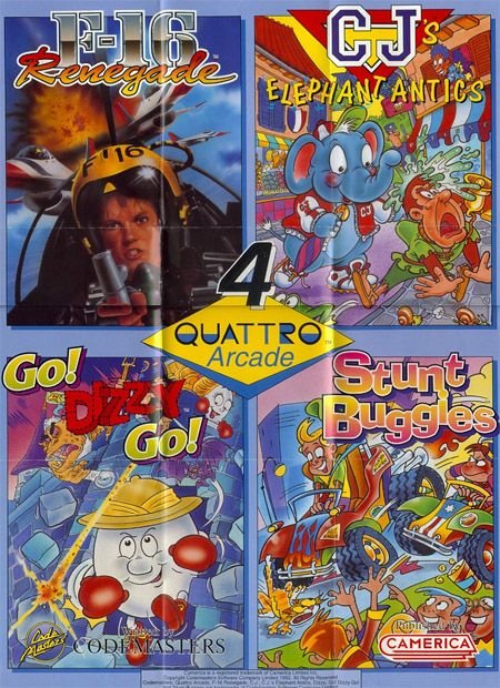 Quattro Arcade Unl NES game