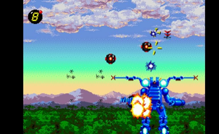 Exo Squad USA Sega Genesis Game Image